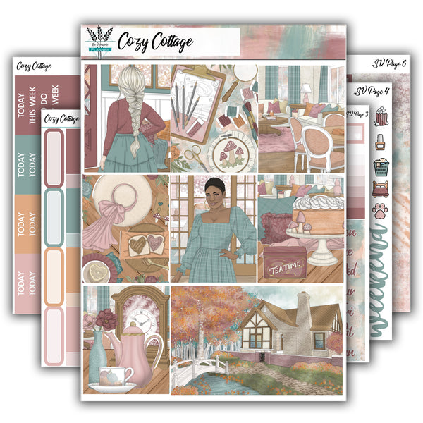 Cozy Cottage | Weekly Planner Kit