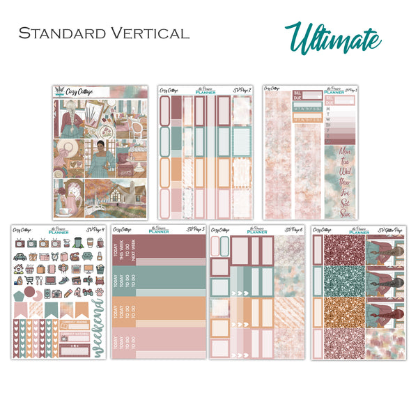 Cozy Cottage | Weekly Planner Kit