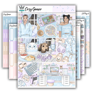 Cozy Gamer | Weekly Planner Kit