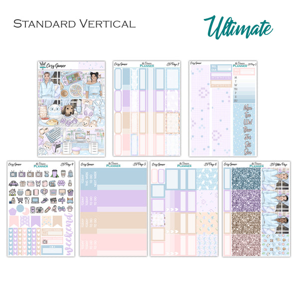 Cozy Gamer | Weekly Planner Kit