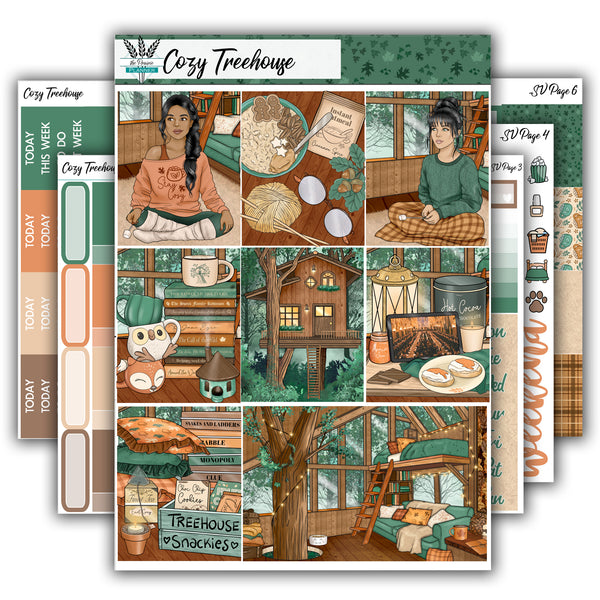 Cozy Treehouse | Weekly Planner Kit