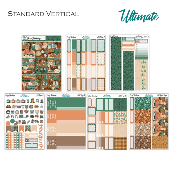 Cozy Treehouse | Weekly Planner Kit