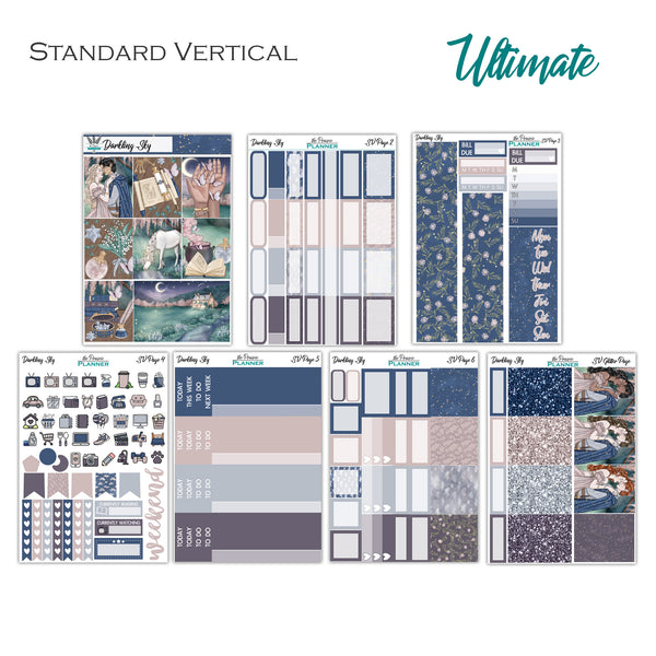 Darkling Sky | Weekly Planner Kit