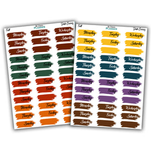 Date Covers 1 - Fall Multi-Colour