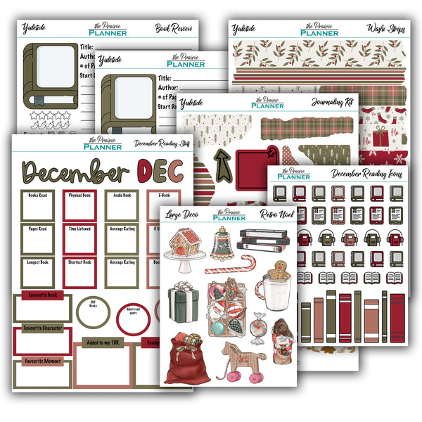 December 2026 Book Journal Kit