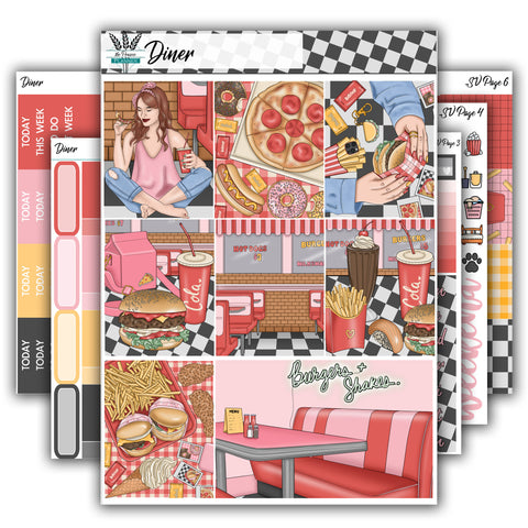 Diner | Weekly Planner Kit