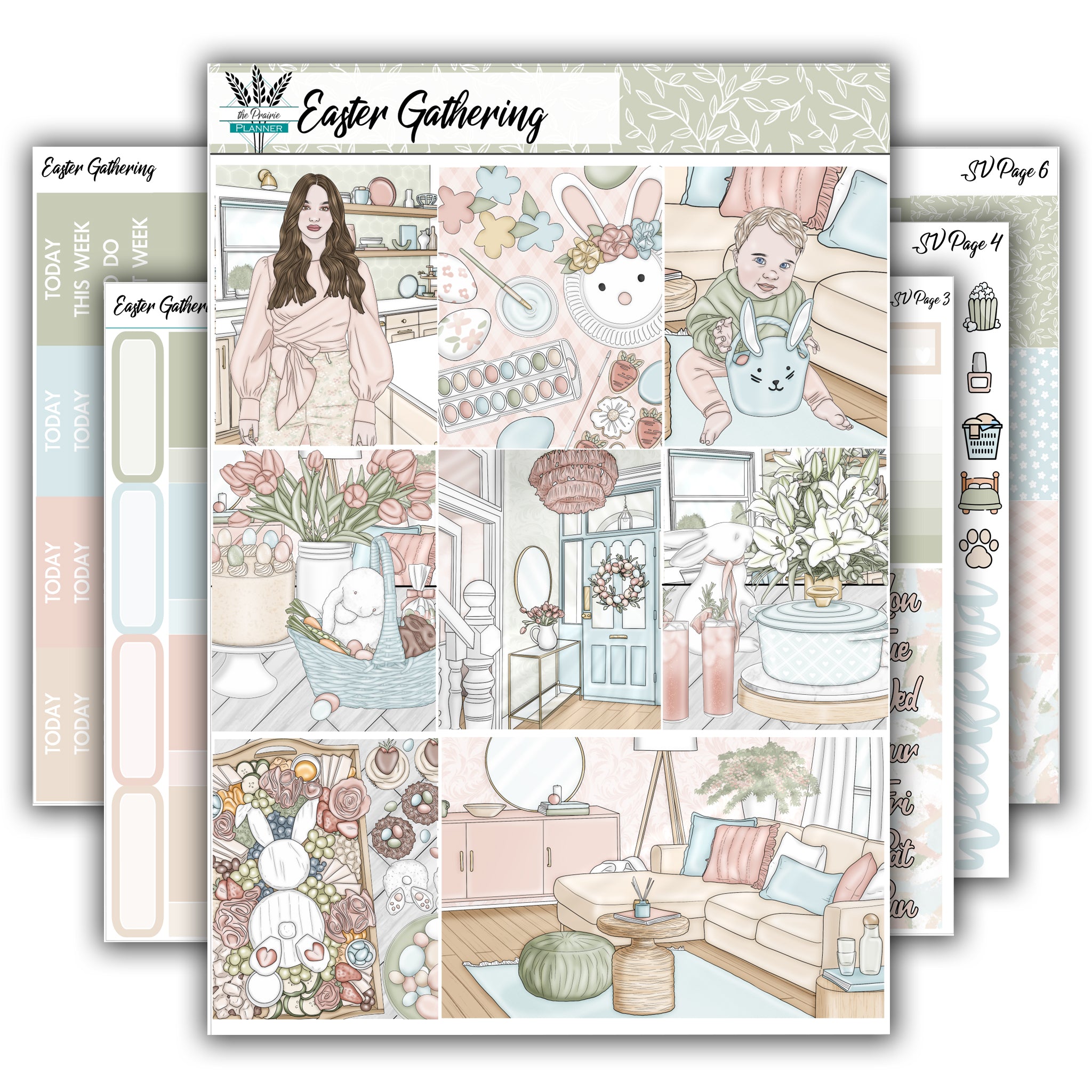 Easter Gathering | Weekly Planner Kit