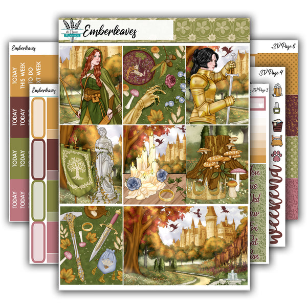 Emberleaves | Weekly Planner Kit