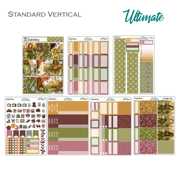 Emberleaves | Weekly Planner Kit