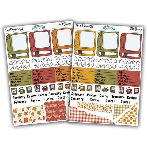 Book Review Kit - Fall Breeze