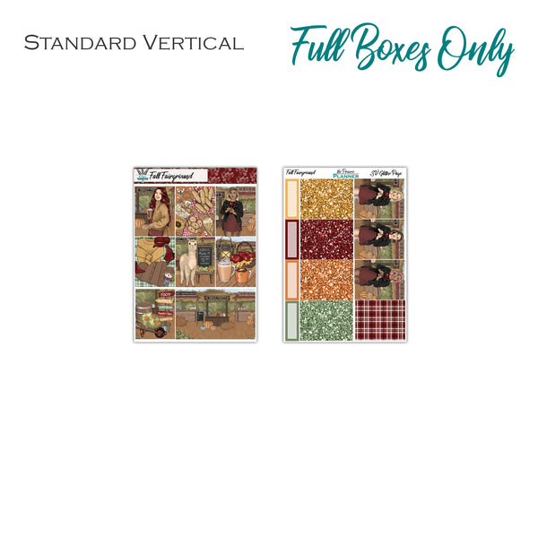 Fall Fairground | Weekly Planner Kit