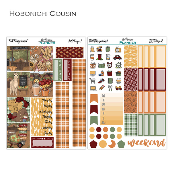 Fall Fairground - Hobonichi Kit