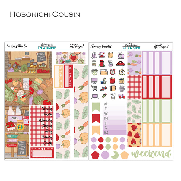 Farmers Market - Hobonichi Kit