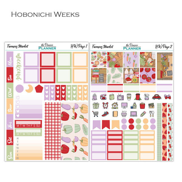 Farmers Market - Hobonichi Kit