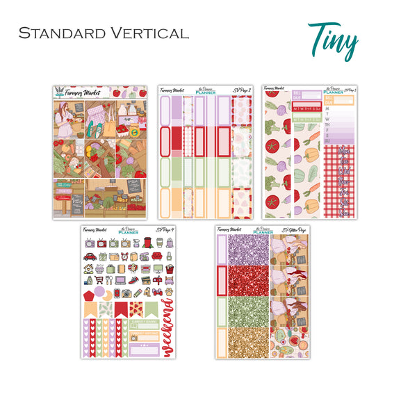 Farmers Market | Weekly Planner Kit