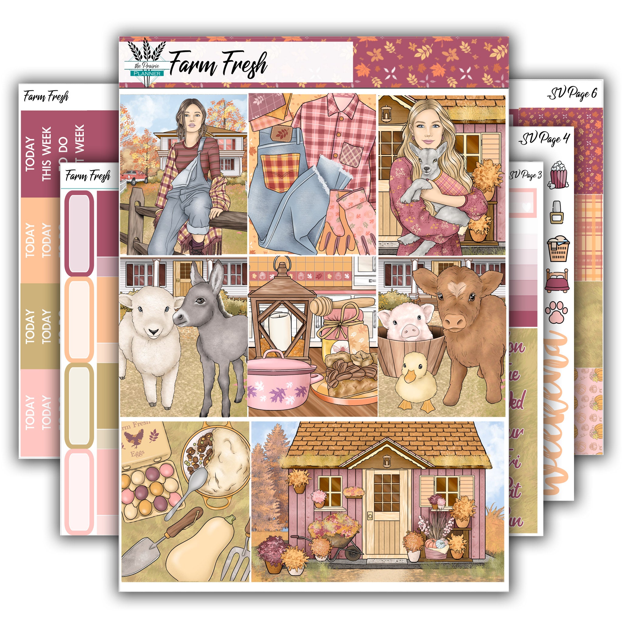 Farm Fresh | Weekly Planner Kit