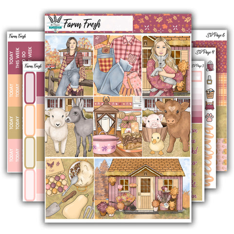 Farm Fresh | Weekly Planner Kit