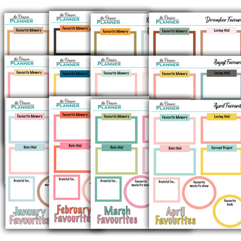 2026 Monthly Favourites