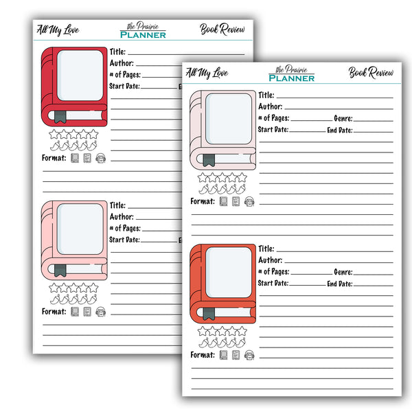 February 2026 Book Journal Kit
