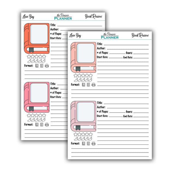 February Book Journal Kit