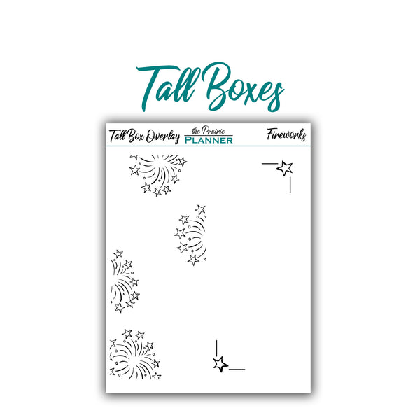 FOIL - Fireworks Collection - Planner Stickers