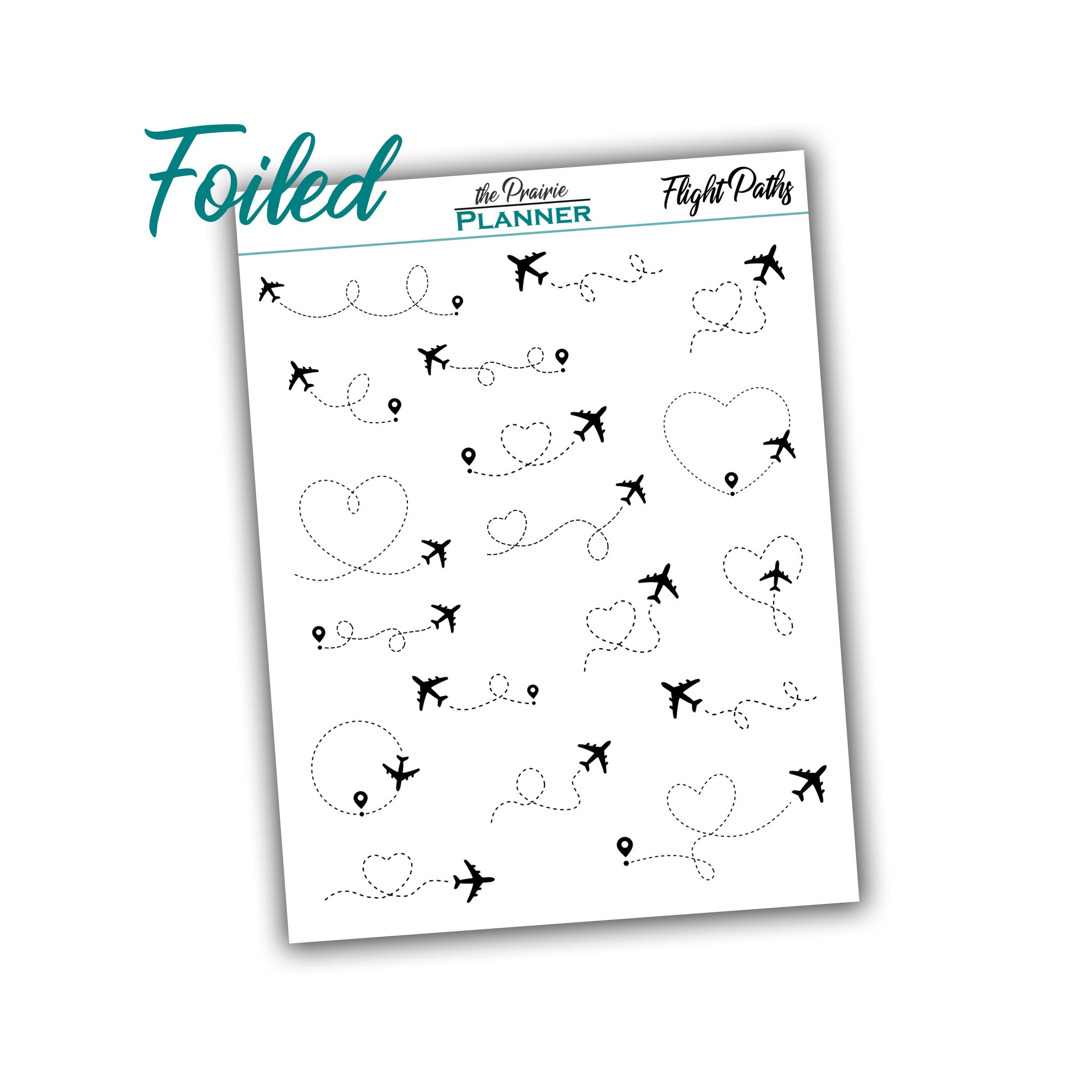 FOIL Flight Path - Planner Stickers