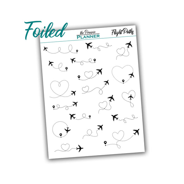 FOIL Flight Path - Planner Stickers