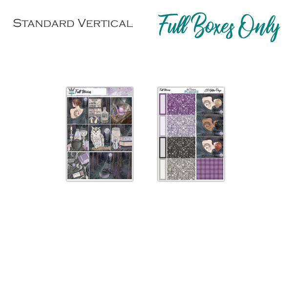 Full Moon | Weekly Planner Kit