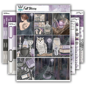 Full Moon | Weekly Planner Kit