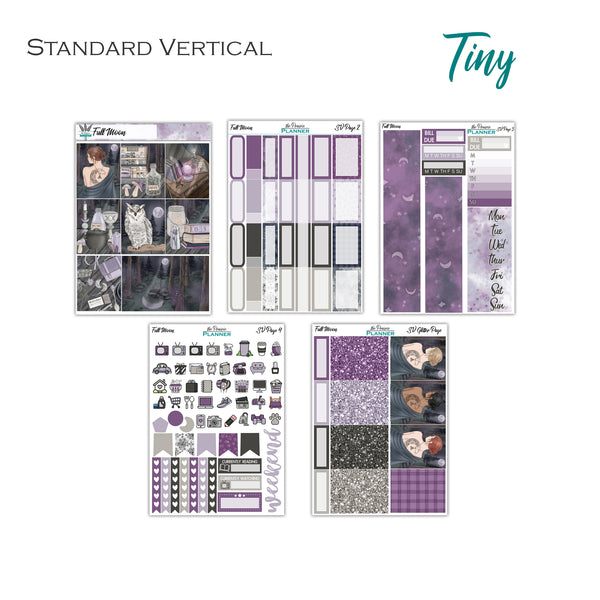 Full Moon | Weekly Planner Kit