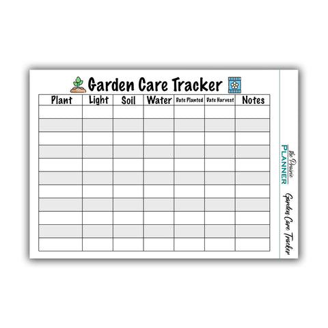 Garden Care Tracker