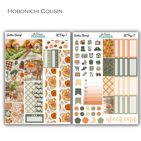 Golden Harvest - Hobonichi Kit