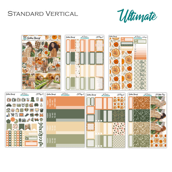 Golden Harvest | Weekly Planner Kit