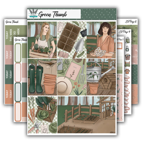 Green Thumb | Weekly Planner Kit