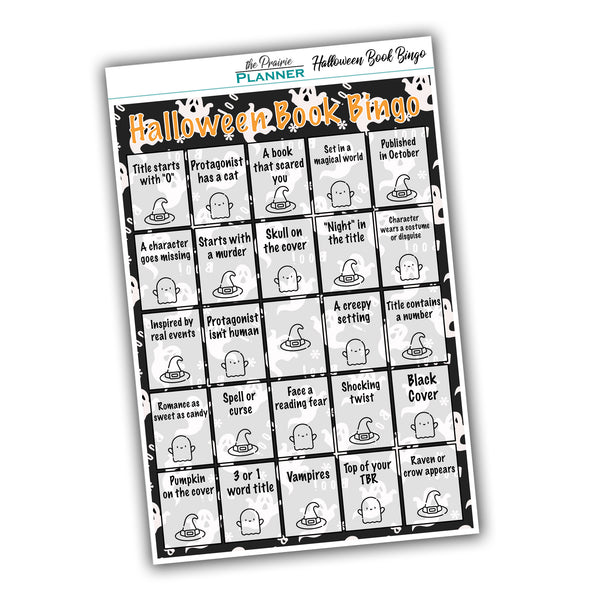 Halloween Book Bingo