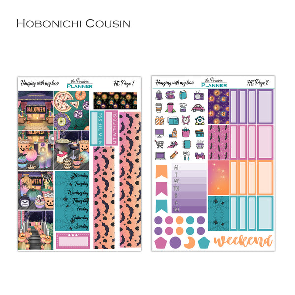 Hanging with my boo - Hobonichi Kit