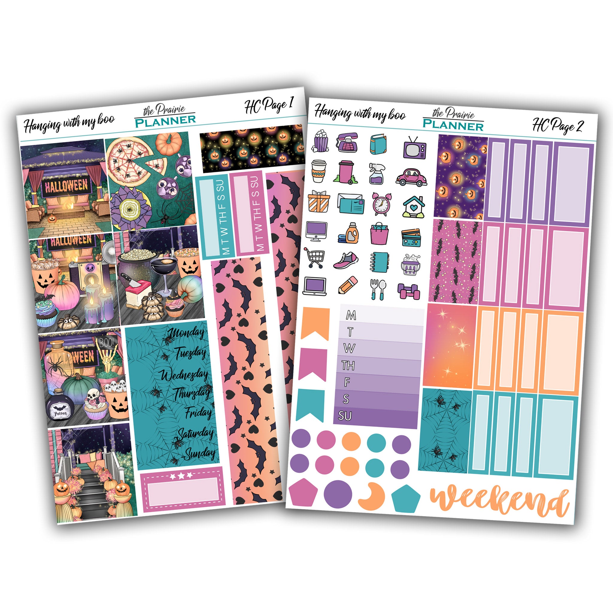 Hanging with my boo - Hobonichi Kit