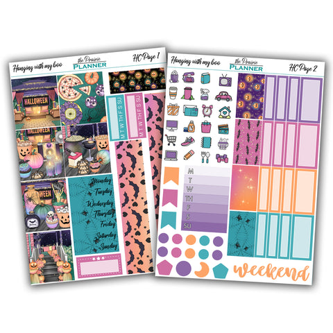 Hanging with my boo - Hobonichi Kit