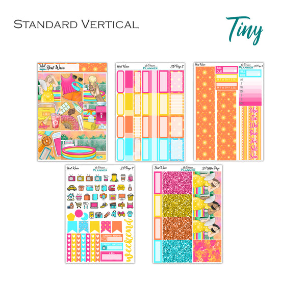 Heat Wave | Weekly Planner Kit