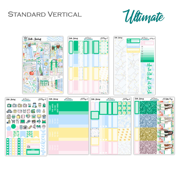 Hello Students | Weekly Planner Kit