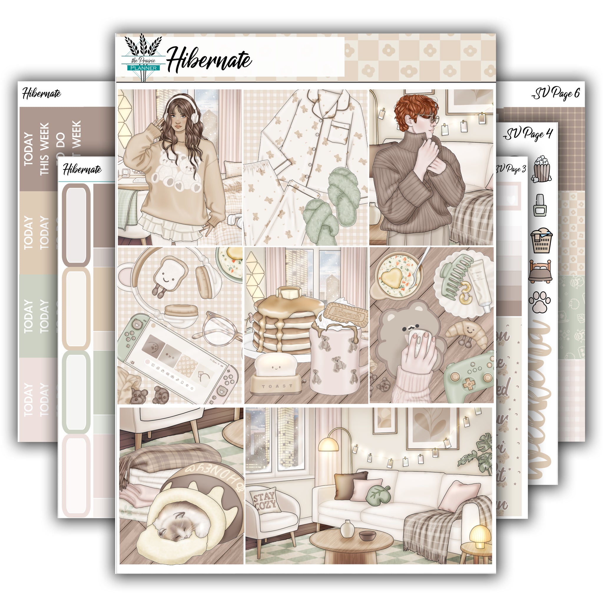 Hibernate | Weekly Planner Kit