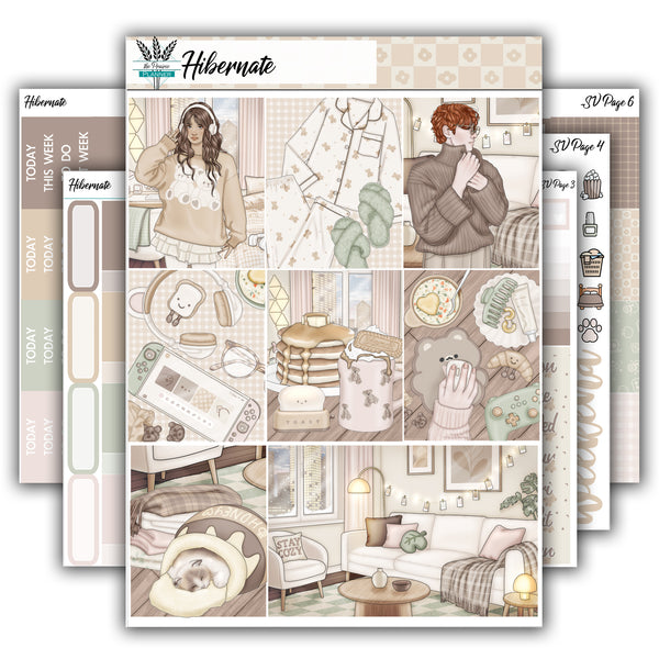 Hibernate | Weekly Planner Kit