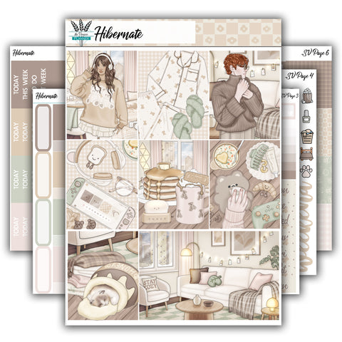 Hibernate | Weekly Planner Kit