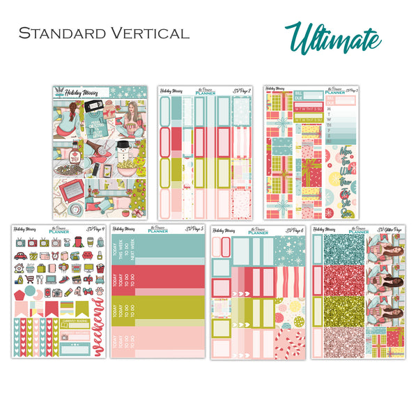 Holiday Movies | Weekly Planner Kit