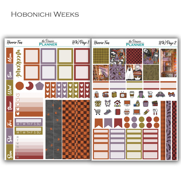 Horror Fan - Hobonichi Kit