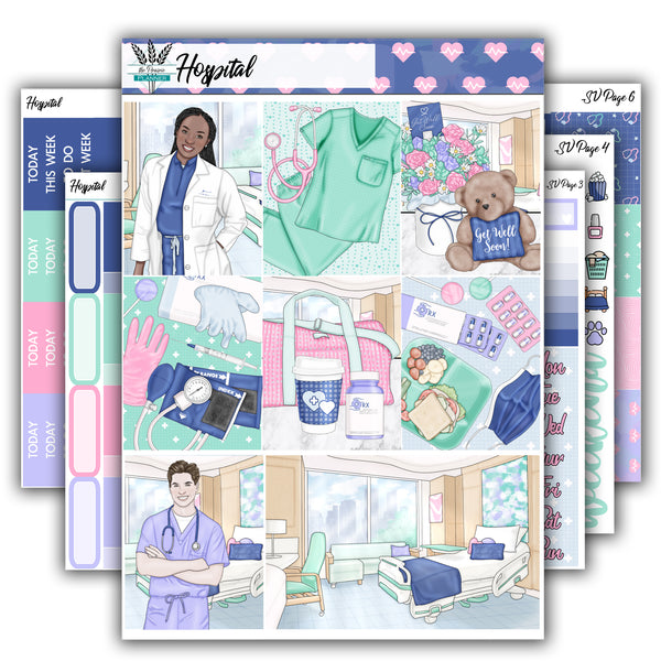 Hospital | Weekly Planner Kit