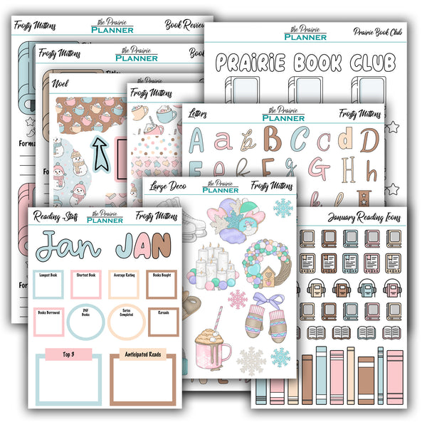 January Book Journal Kit