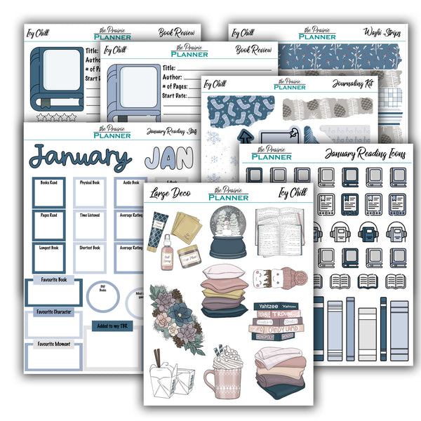 January 2026 Book Journal Kit