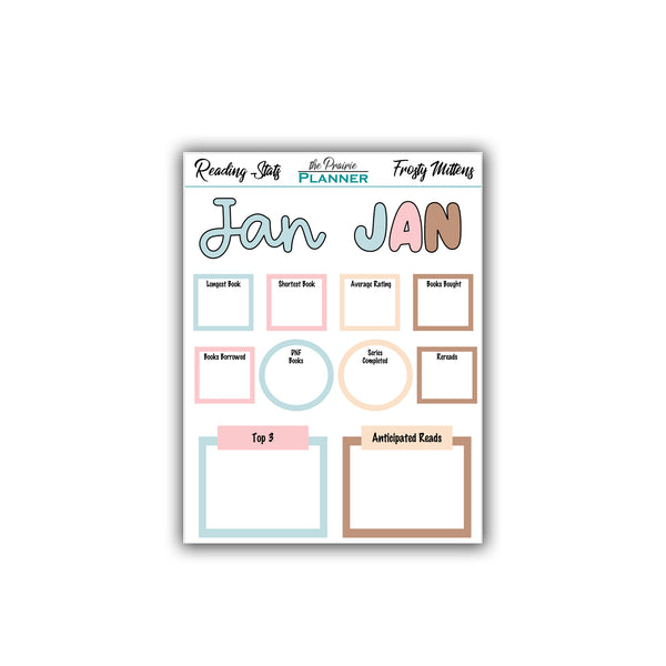 January Book Journal Kit