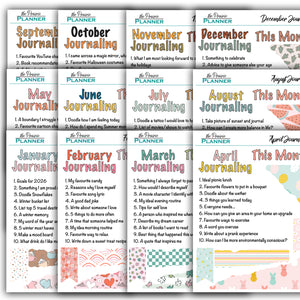 2026 Monthly Journaling